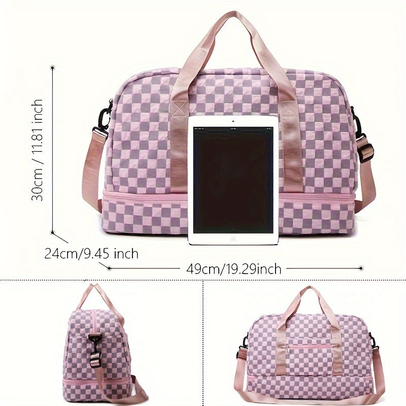 Stilvolle und langlebige Umstands-Krankenhaustasche mit Schultergurten 