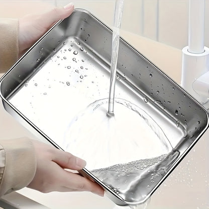 3 Edelstahl-Behälter zur Essenszubereitung – auslaufsicher, stapelbar und luftdicht für Frische | Perfekt für Fitness und ein gesundes Leben