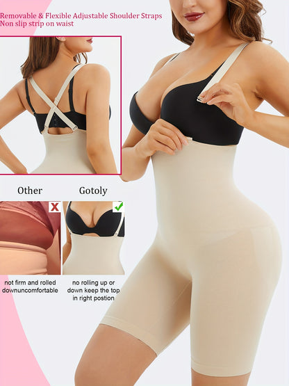 High Waist Shaping Shorts, Tummy Control Compression Shorts