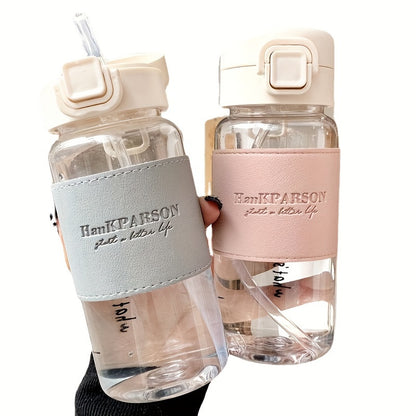 Fit Mom Flip Bottle | Leakproof Straw Cup for Gym & Travel