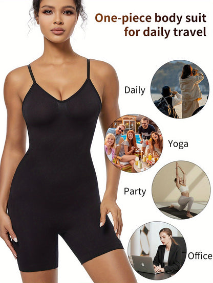 Luxe Mama Shaping Romper – Seamless, Breathable & Beautifully Supportive