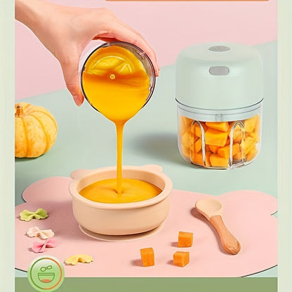 Multi-Use Baby Food Tool for Moms – Wireless Easy on the Go Quick & Safe Food Prep