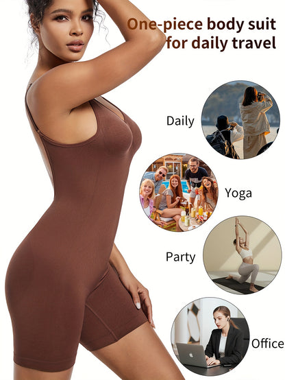 Luxe Mama Shaping Romper – Seamless, Breathable & Beautifully Supportive