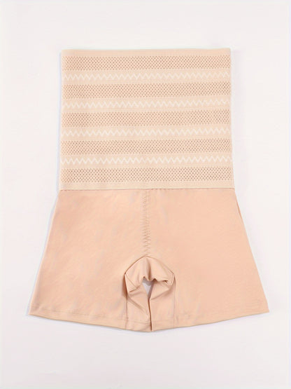 NADIA GO High Support Solid Color Polyester Knit Fabric Hollow Jegging, Waist Trainer, Shapewear, Butt Lifter, Waist Trainer, Slimming Tights for Women