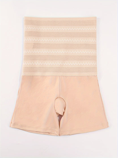 NADIA GO High Support Solid Color Polyester Knit Fabric Hollow Jegging, Waist Trainer, Shapewear, Butt Lifter, Waist Trainer, Slimming Tights for Women