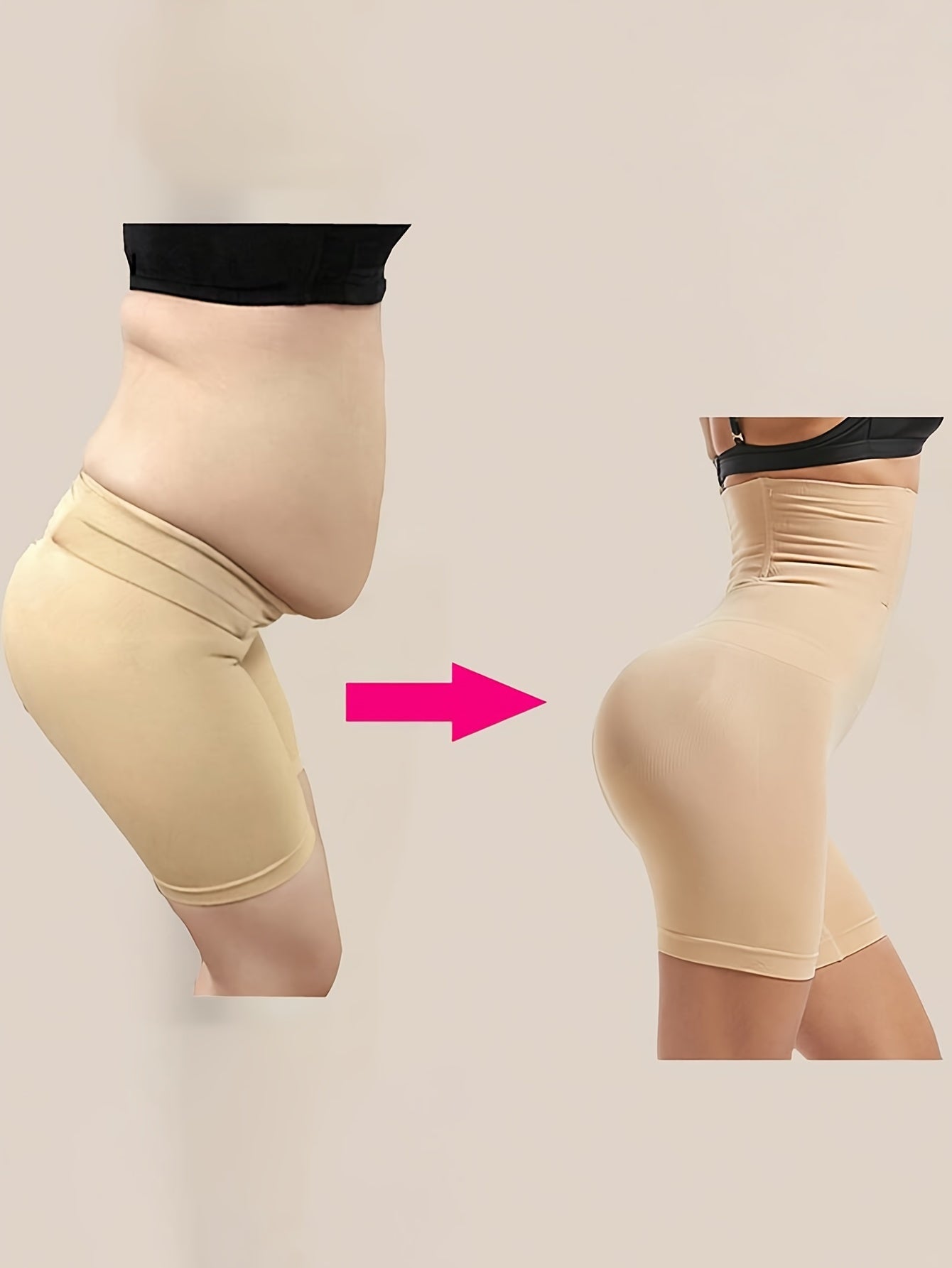 Seamless Shaping Panties, Tummy Control Compression Panties To Lift & Shape Buttocks, Women's Underwear & Shapewear