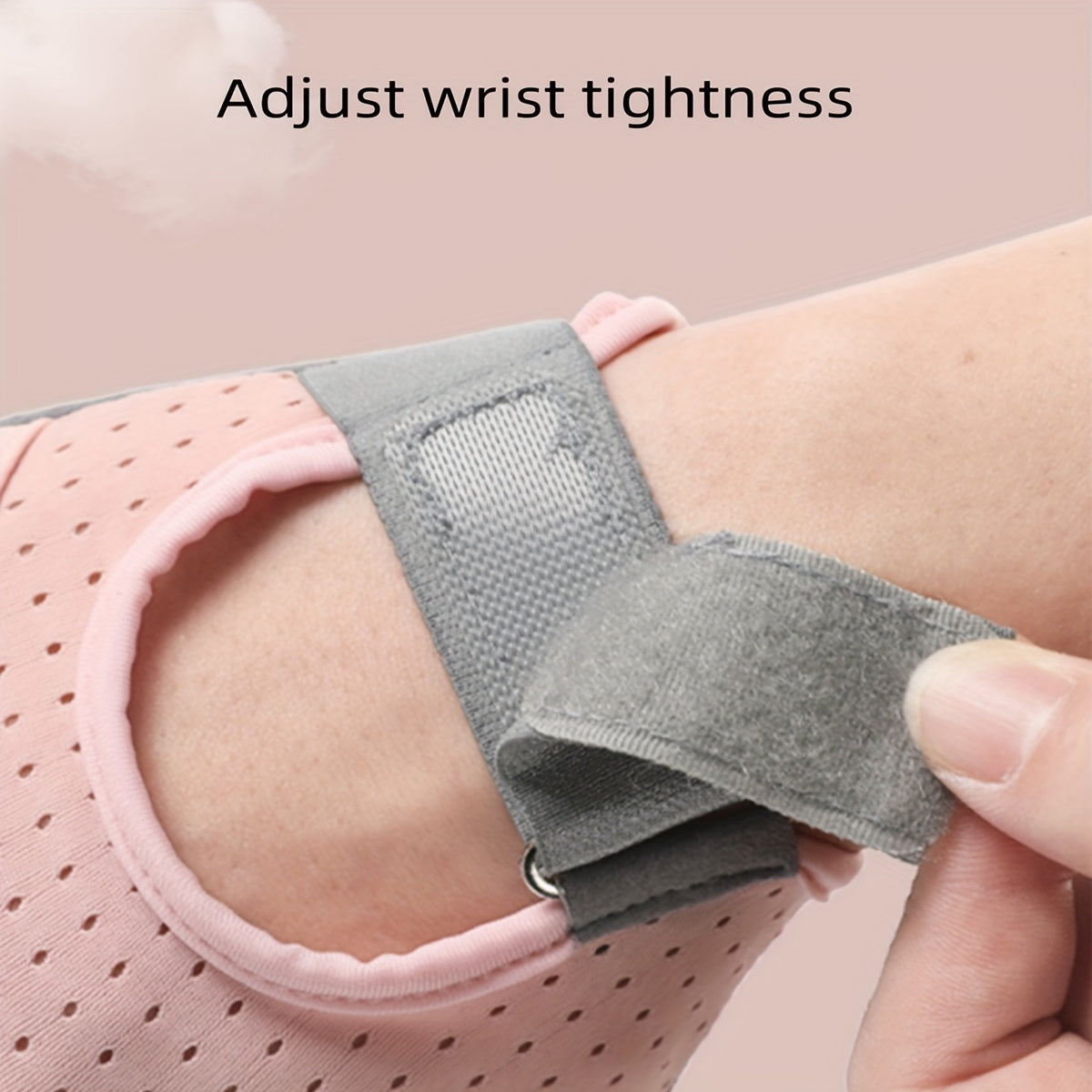 Ganzjahres-Fitnesshandschuhe für Damen mit Halbfinger – atmungsaktiv, verstärkte Handfläche und Fingerspitzen, perfekt für Krafttraining zu Hause und Outdoor-Aktivitäten