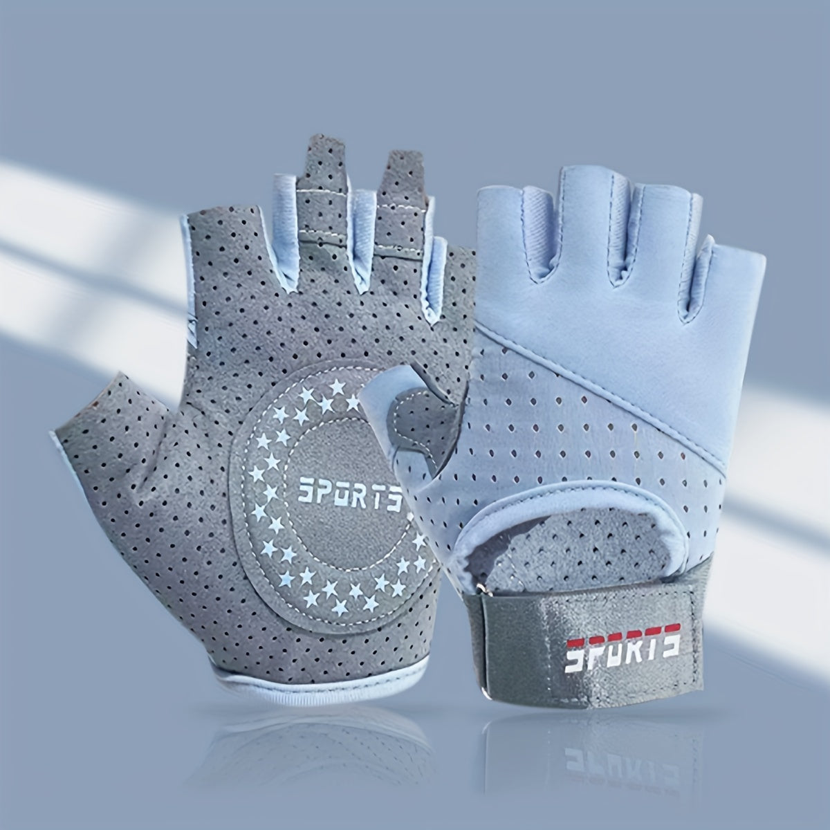 Ganzjahres-Fitnesshandschuhe für Damen mit Halbfinger – atmungsaktiv, verstärkte Handfläche und Fingerspitzen, perfekt für Krafttraining zu Hause und Outdoor-Aktivitäten