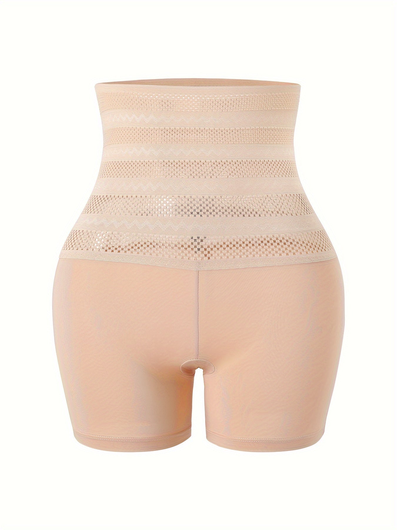 NADIA GO High Support Solid Color Polyester Knit Fabric Hollow Jegging, Waist Trainer, Shapewear, Butt Lifter, Waist Trainer, Slimming Tights for Women