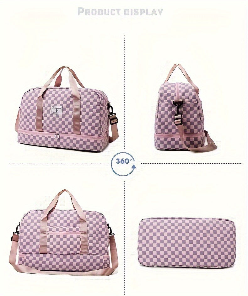 Stilvolle und langlebige Umstands-Krankenhaustasche mit Schultergurten 