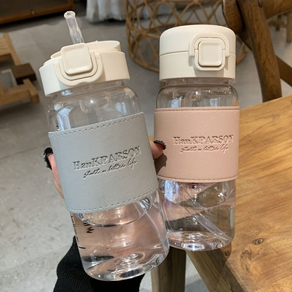 Fit Mom Flip Bottle | Leakproof Straw Cup for Gym & Travel