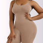 Seamless Solid Shaping Bodysuit, Tummy Control Butt Lifting Slip Body Shaper, Women's Underwear & Shapewear