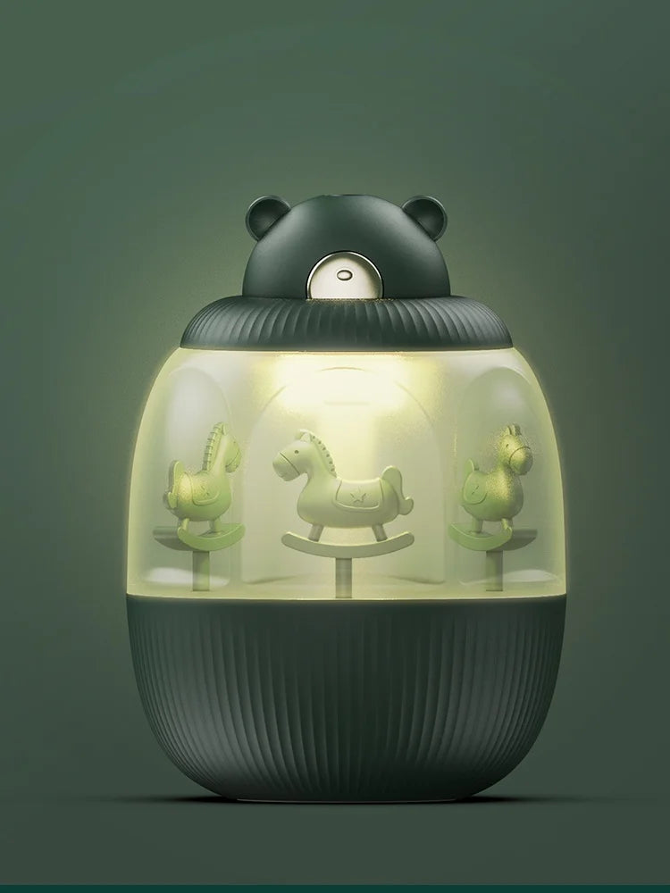 Baby Room Humidifier & Essential Oil Diffuser with Music Box
