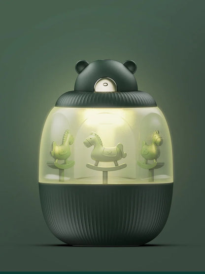 Baby Room Humidifier & Essential Oil Diffuser with Music Box