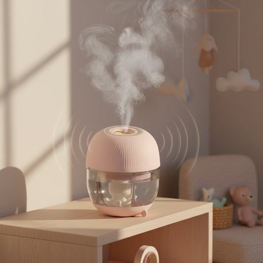 Baby Room Humidifier & Essential Oil Diffuser with Music Box
