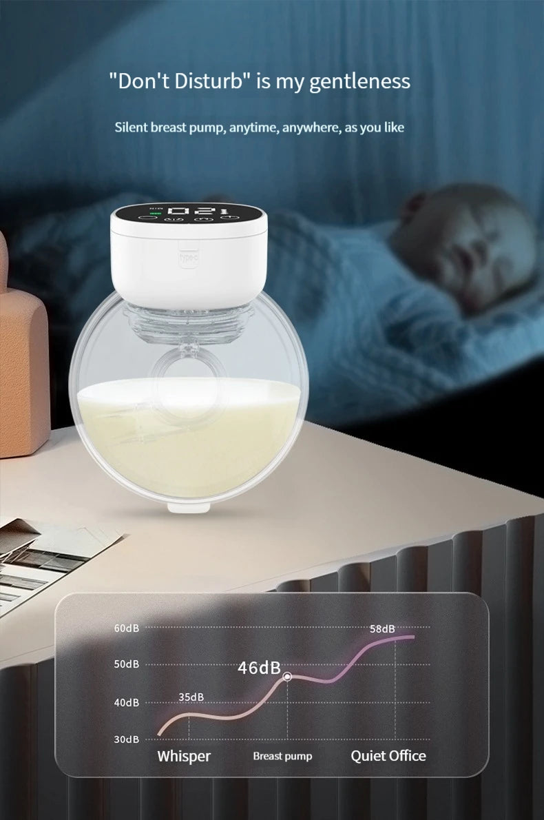 Electric Breast Pump Portable Hands Free