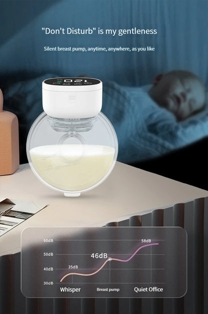 Electric Breast Pump Portable Hands Free