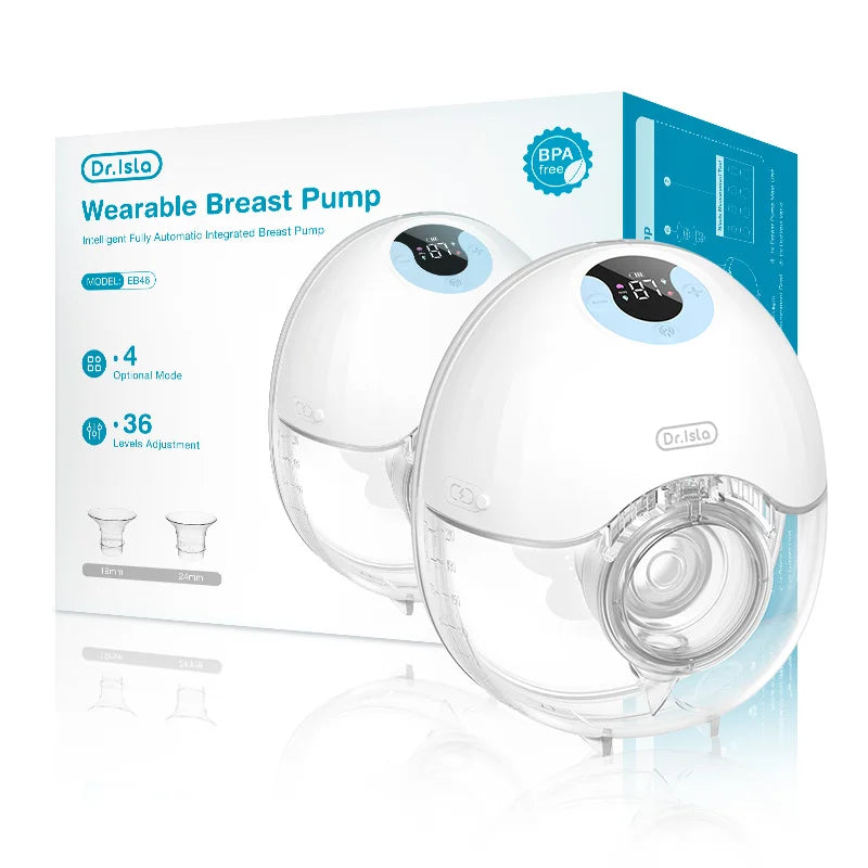 Wearable Breast Pump Hands Free Electric Breast Pumps Comfort Milk Collector