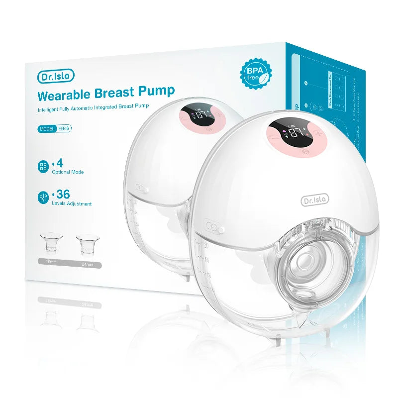 Wearable Breast Pump Hands Free Electric Breast Pumps Comfort Milk Collector