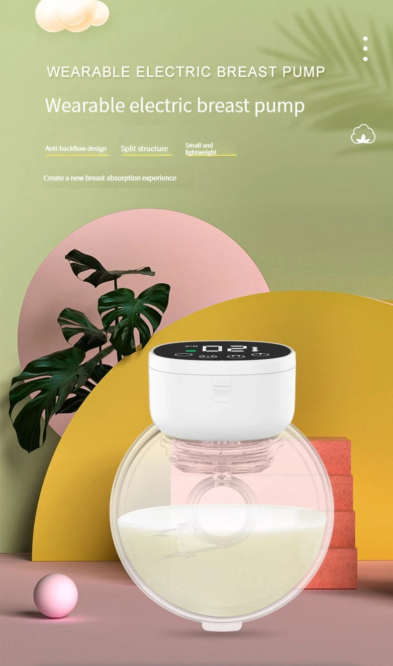 Electric Breast Pump Portable Hands Free