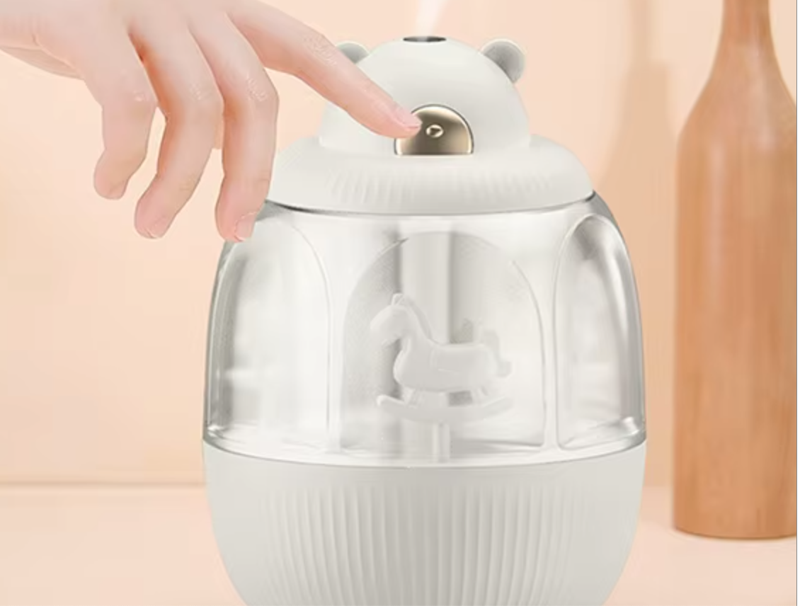 Baby Room Humidifier & Essential Oil Diffuser with Music Box