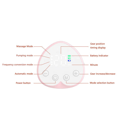 Electric Breast Pump Portable Hands Free