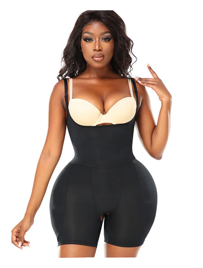Women Upgraded Butt Lifing Shapewear with Side Hip Pads Booty Enhancer Tummy Control