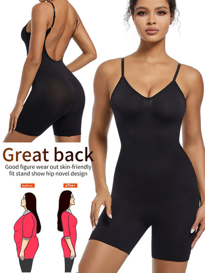 Luxe Mama Shaping Romper – Seamless, Breathable & Beautifully Supportive