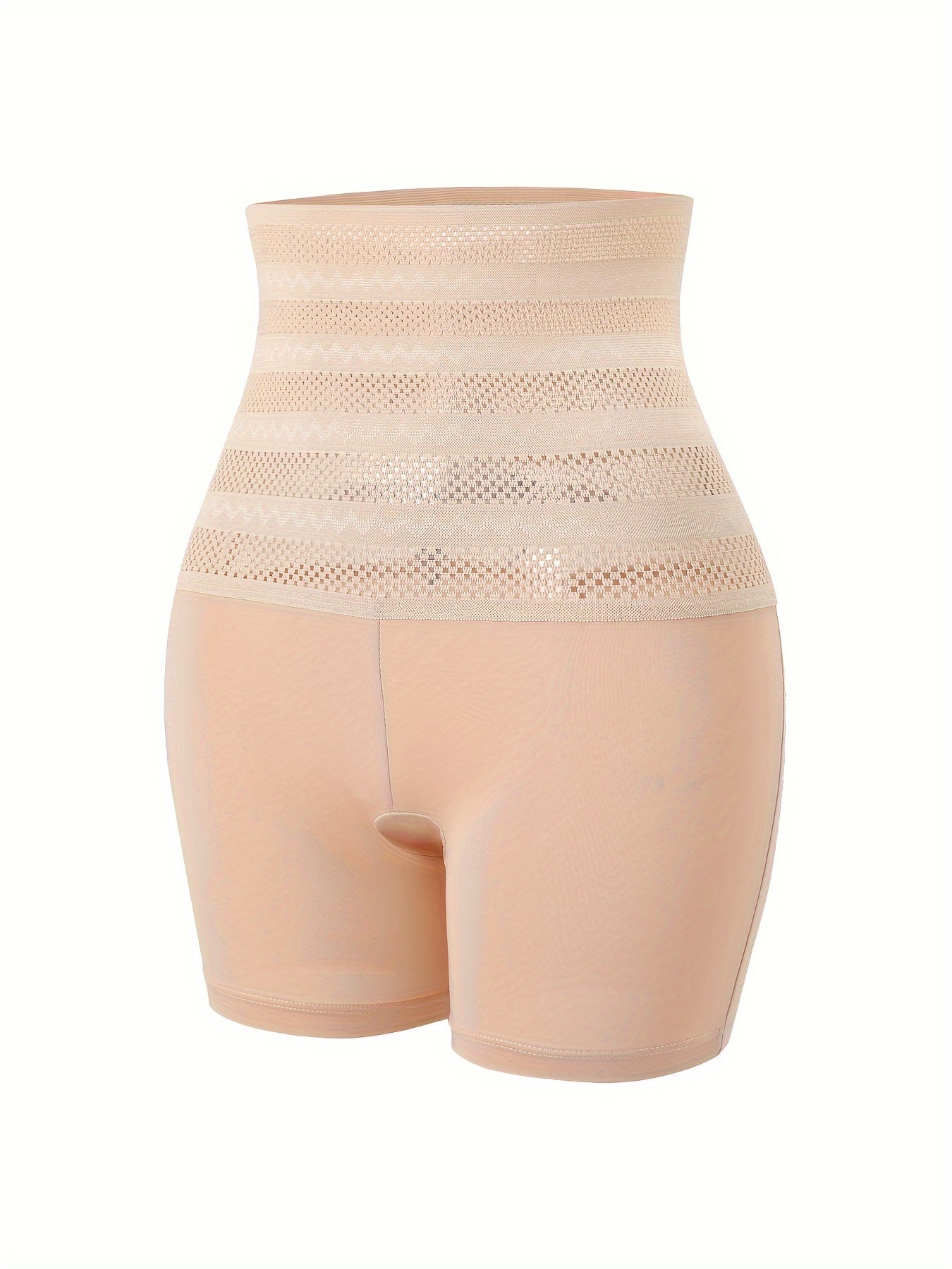 NADIA GO High Support Solid Color Polyester Knit Fabric Hollow Jegging, Waist Trainer, Shapewear, Butt Lifter, Waist Trainer, Slimming Tights for Women