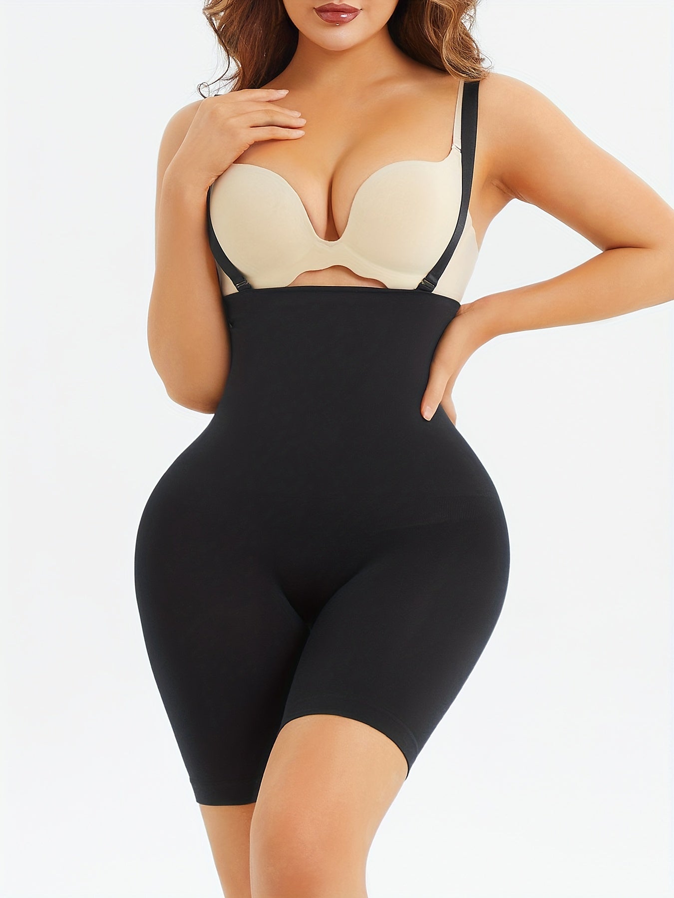 High Waist Shaping Shorts, Tummy Control Compression Shorts