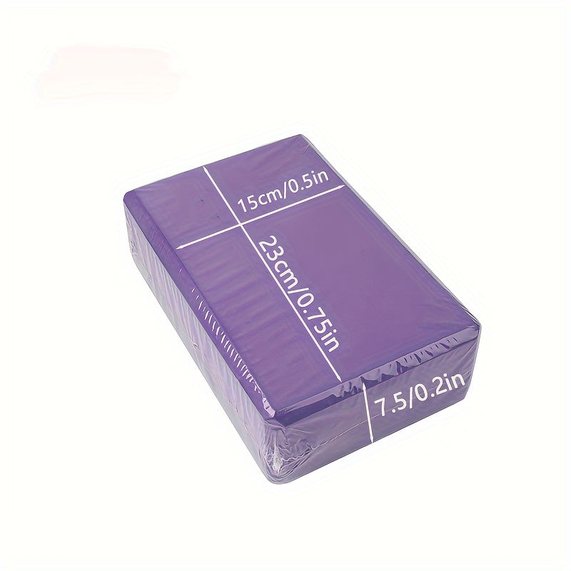 2pcs Yoga Block, Soft Non-Slip Surface Premium Foam Blocks, Supportive, Lightweight, Odor Resistant, Yoga Accessories for Pilates Meditation General Fitness Stretching Toning
