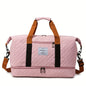Large Capacity Fitness & Yoga Tote Bag with Shoe Compartment – Maternity Friendly Sports Shoulder Carry-On