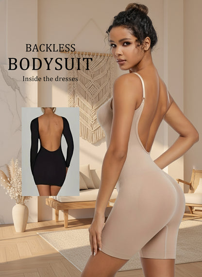 Luxe Mama Shaping Romper – Seamless, Breathable & Beautifully Supportive