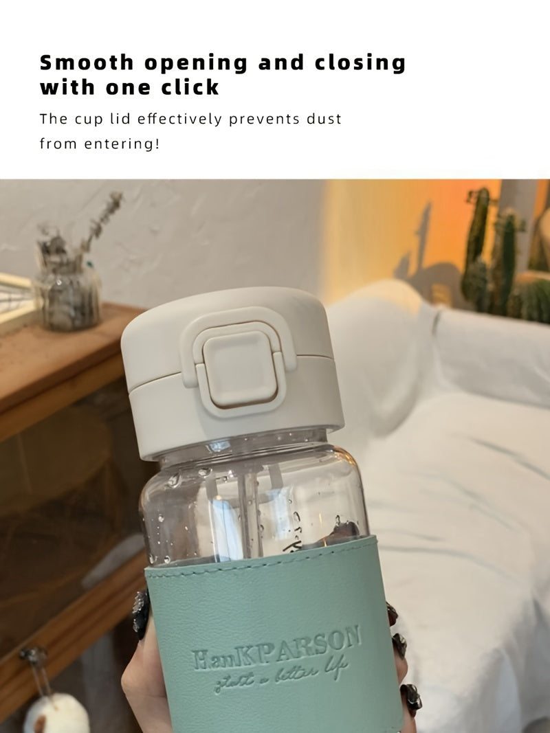 Fit Mom Flip Bottle | Leakproof Straw Cup for Gym & Travel