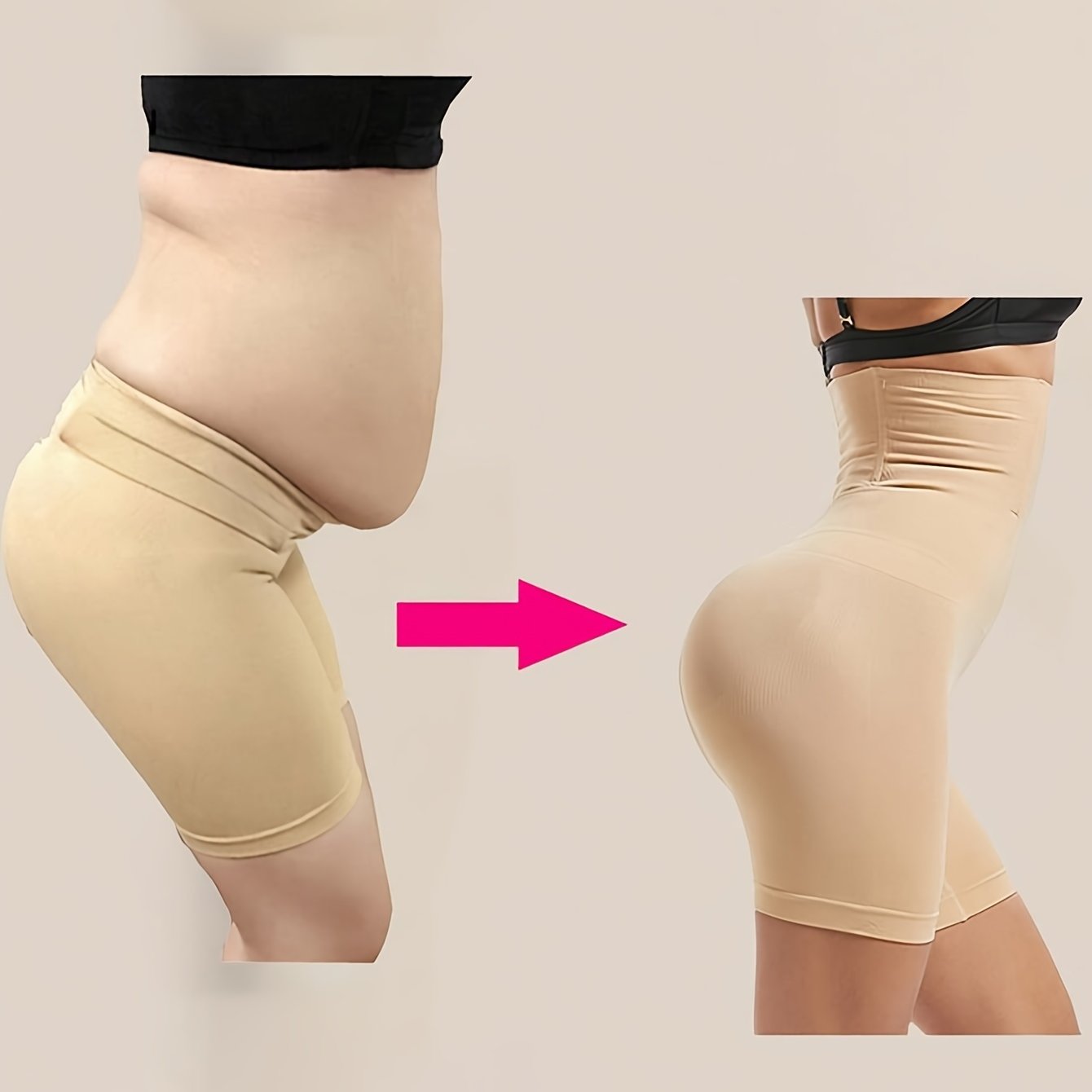 Seamless Shaping Panties, Tummy Control Compression Panties To Lift & Shape Buttocks, Women's Underwear & Shapewear