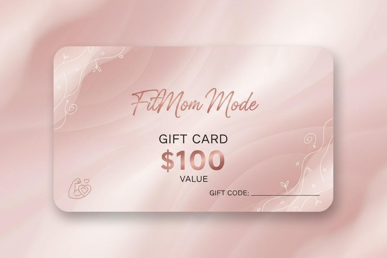 pink fit mom mode goft card 100$